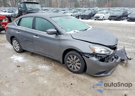 2016 Nissan Sentra S z USA, uszkodzony, nr VIN 3N1AB7AP7GL676285
